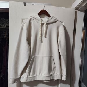 RW&CO. Oversized Unisex Cream Hoodie
